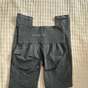 NVGTN Black Speckled Contour Seamless Leggings